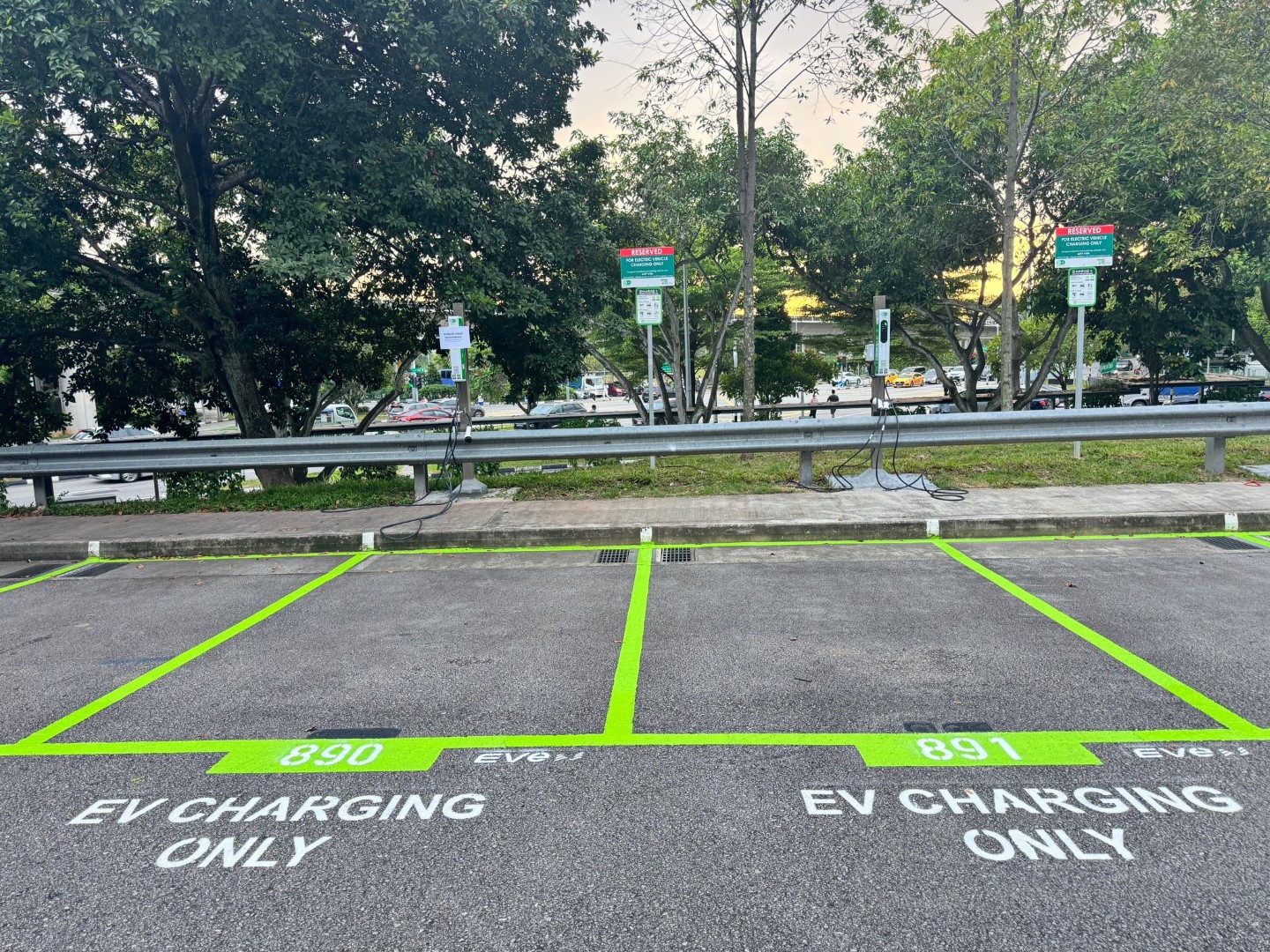 EV Charging Point @ J7 car park