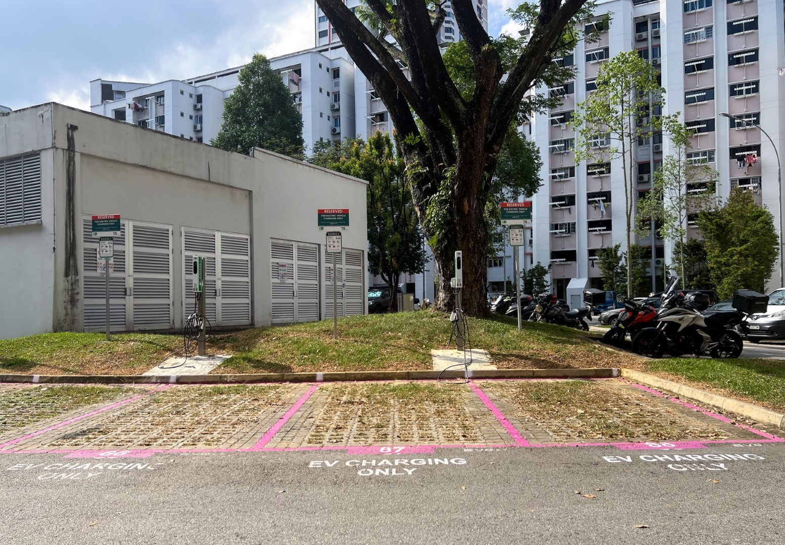 EV Charging Point @ J6 car park's Banner Image