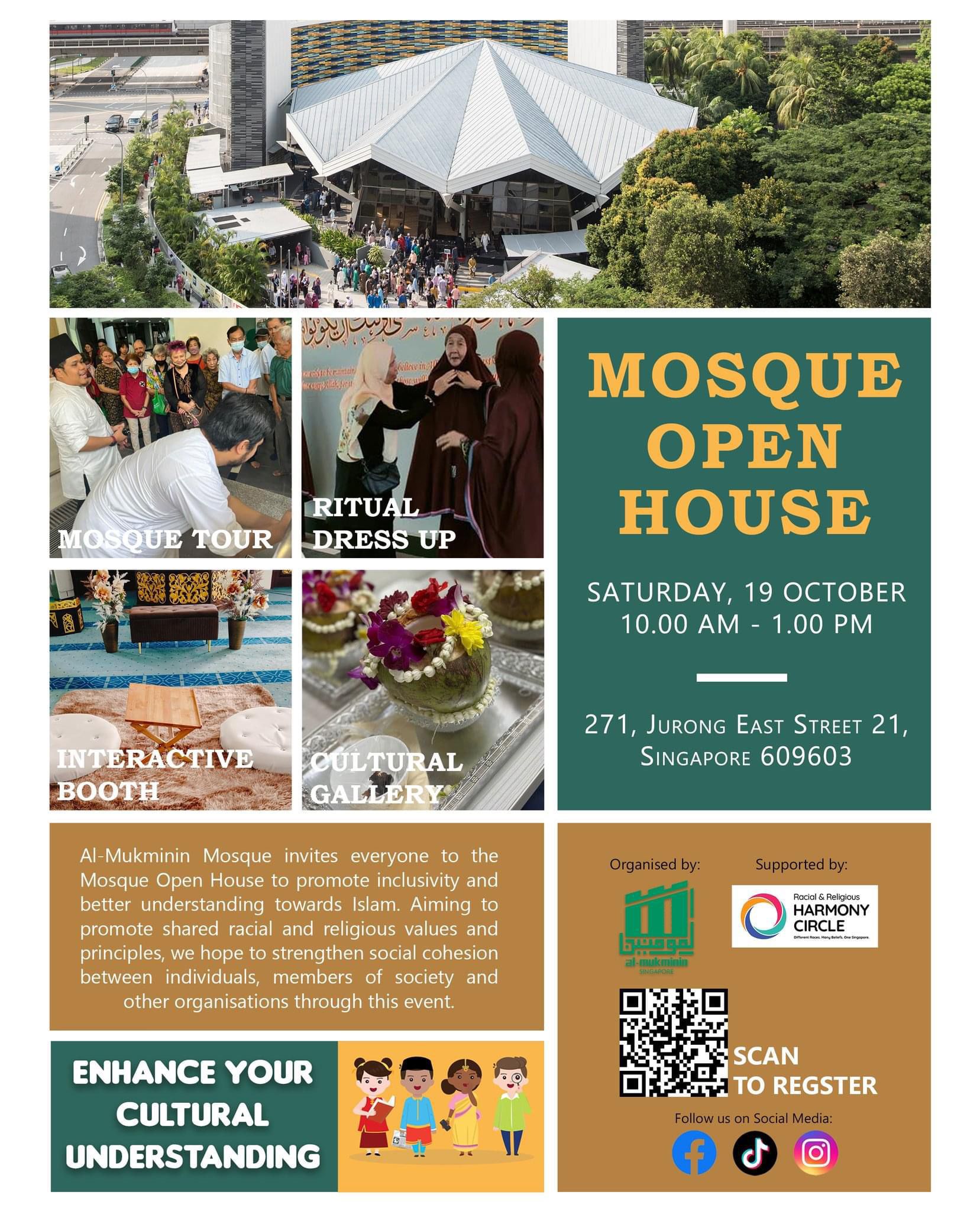 Mosque Open House and Appreciating Diversity's Banner Image